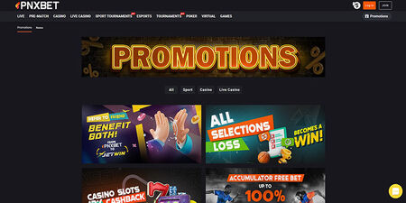 new bookmaker pnxbet Philippines home page