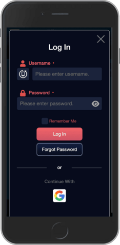 Mobile screenshot of the JILIKO1225 login page