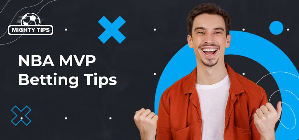 Graphic for the block NBA MVP betting tips
