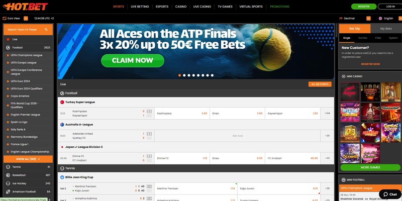 Recommended website Hotbet