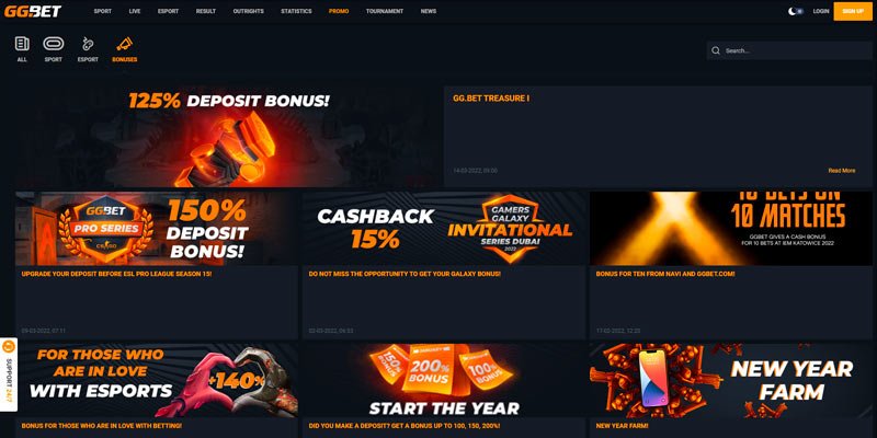 new bookmaker ggbet  - promo page