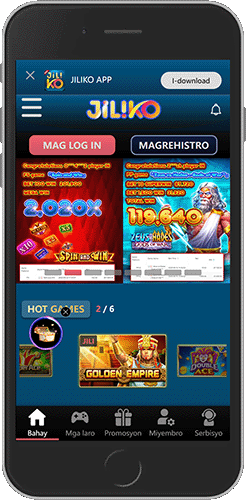 Mobile screenshot of the Jiliko home page