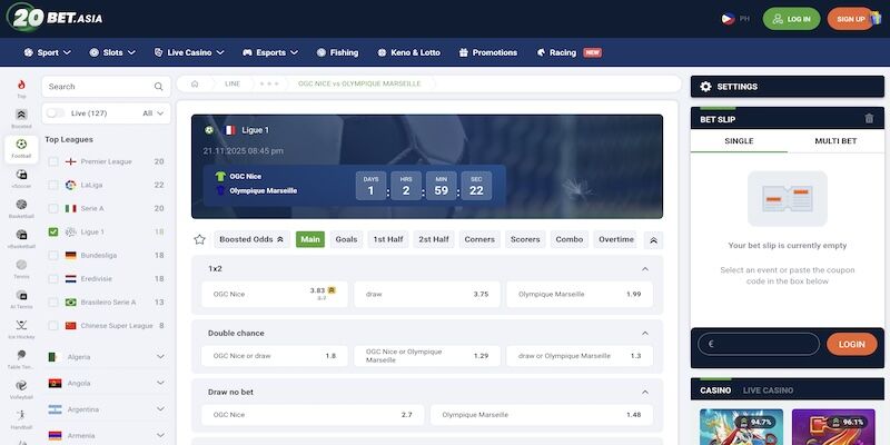 Fast payout website - 20bet