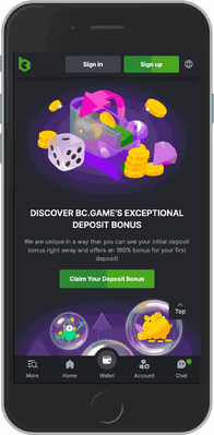 BC.GAME promotions page