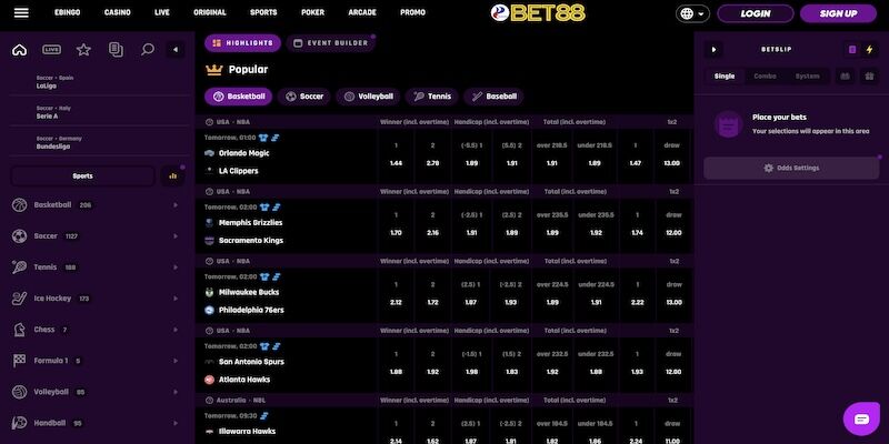 Fast payout website - Bet88