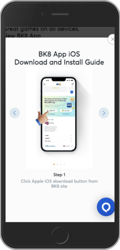 Download BK8 app for iOs