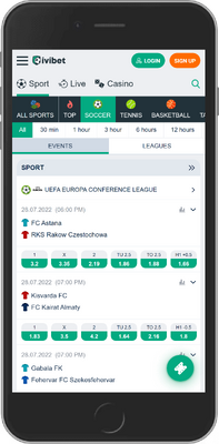 ivibet sports page