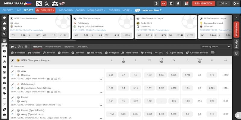 Fast payout website - Megapari