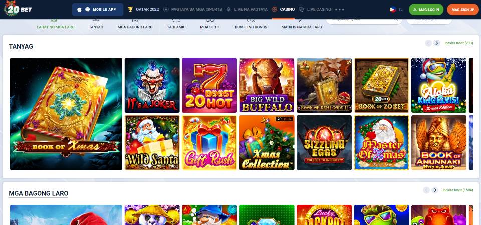 20bet casino review